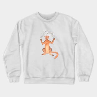 J is for Jaguarundi Crewneck Sweatshirt